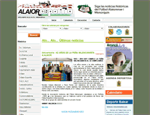 Tablet Screenshot of alaioresportiu.com